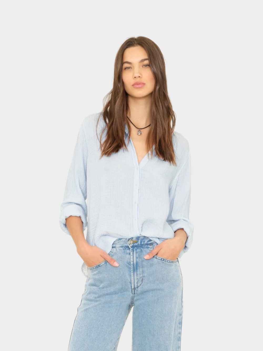 Xirena Scout Shirt in Blue Ridge, S